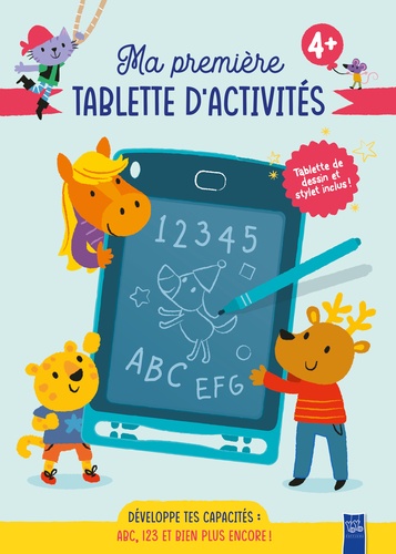 Ma première tablette d'activités. Développe tes capacités : ABC, 123 et bien plus encore ! - Avec 1 tablette de dessin et stylet inclus