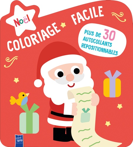 Noël. Plus de 30 autocollants repositionnables