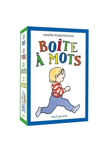 Boîte à mots. Coffret en 4 volumes : Les mots ; Les adverbes ; Les verbes ; Les adjectifs