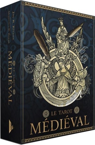 Le tarot médiéval. Ce coffret contient 80 cartes et un livre