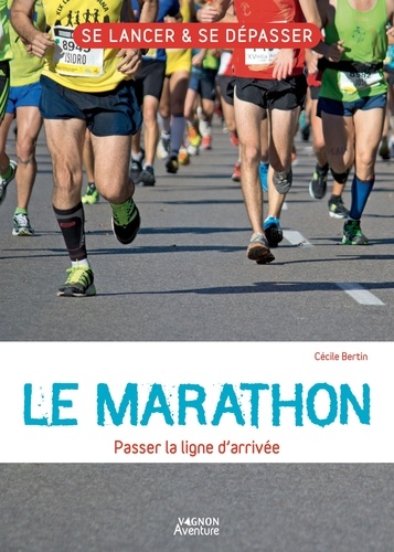 Le marathon. Passer la ligne d'arrivée