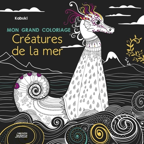 Mon grand coloriage créatures de la mer