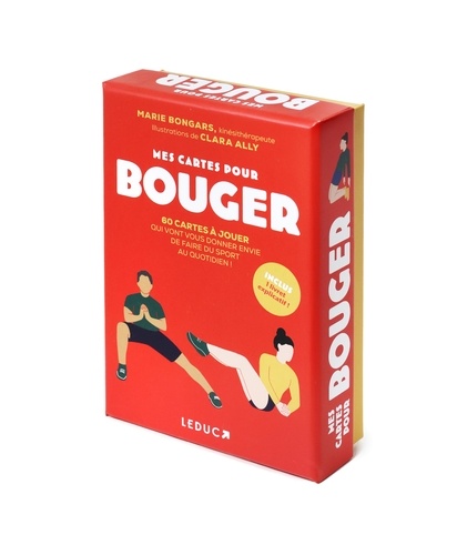 Mes cartes pour bouger. 60 cartes à jouer qui vont vous donner envie de faire du sport au quotidien !