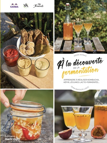 A la découverte de la fermentation. Apprendre à réaliser kéfir, kombucha, légumes lacto-fermentés...