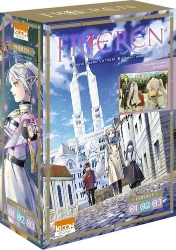 Frieren : Coffret en 3 volumes : Tomes 1 à 3. Avec 1 poster