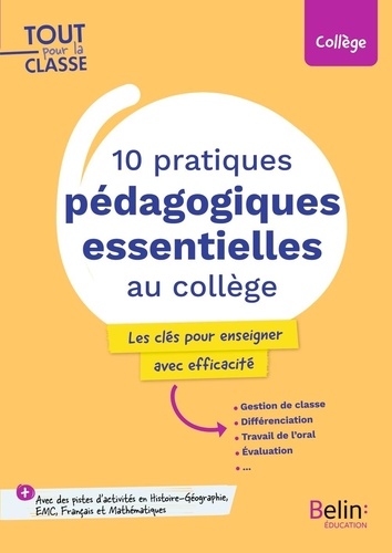 L'essentiel pour enseigner. Edition 2024