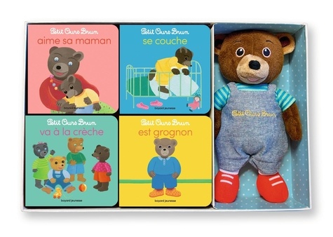 Mon coffret à histoires Petit Ours Brun. Avec une peluche toute douce