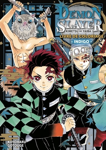 Demon Slayer - Kimetsu no Yaiba. Livre de coloriage - Indigo -