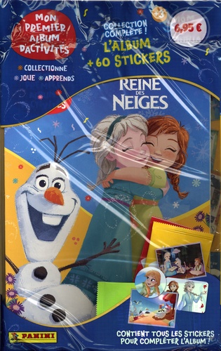 Mon premier album Panini La Reine des Neiges. L'album + 60 stickers