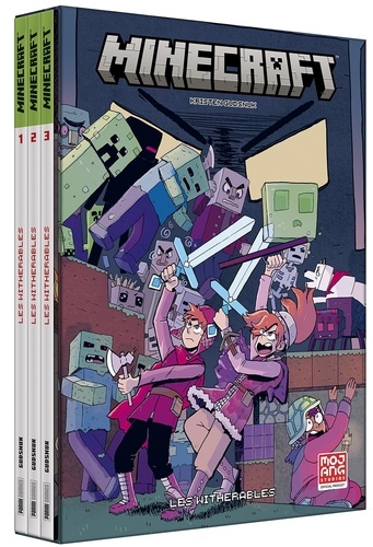 Minecraft - La BD officielle Intégrale : Pack en 3 volumes : Les Witherables, Tome 1 à 3