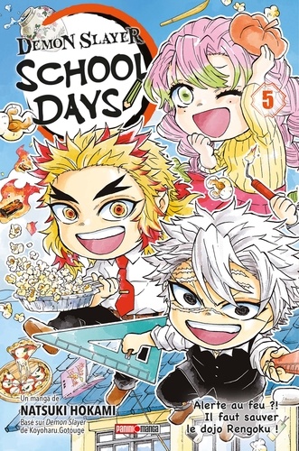 Demon Slayer School Days Tome 5 : Alerte au feu ?! Il faut sauver le dojo Rengoku