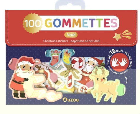 Noël. 100 gommettes