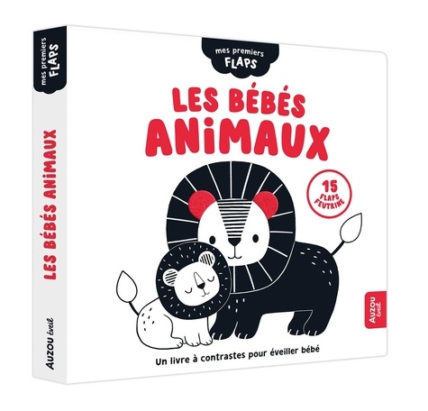 Les Bébés Animaux. 15 flaps feutrine