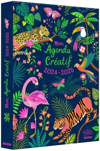 Mon agenda créatif. Avec des stickers inclus ! Edition 2024-2025