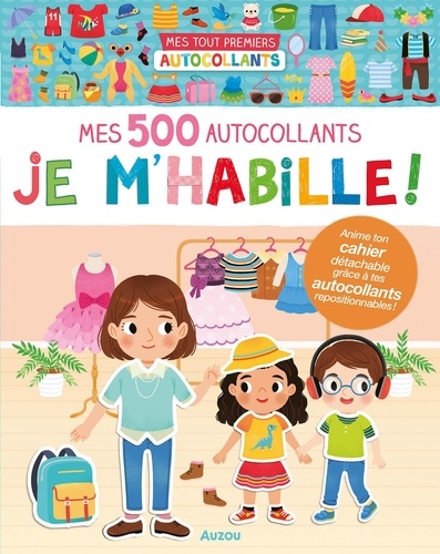 Mes 500 autocollants je m'habille !