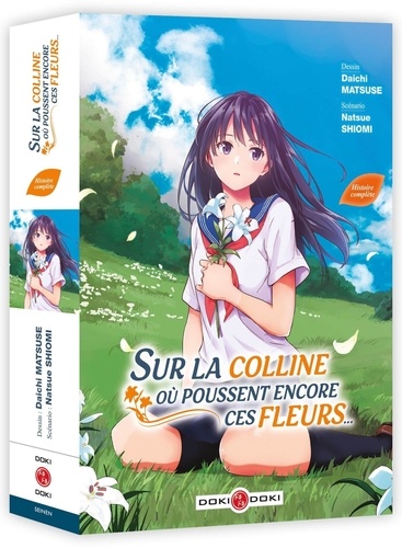 Sur la colline où poussent encore ces fleurs... Histoire complète : Etui en 2 volumes : Tomes 1 et 2