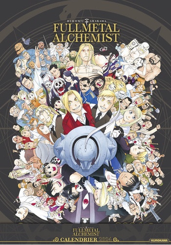 Calendrier Fullmetal Alchemist. Edition 2024